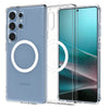 Spigen Samsung S25 Ultra Case Ultra Hybrid MagFit / Crystal Hybrid MagFit - Clear White