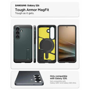 Spigen Samsung S26 Case 6.3" Tough Armor Magfit Spigen Singapore Singapore