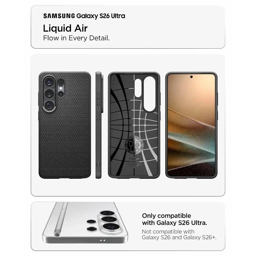 Spigen Samsung S26 Ultra Case Liquid Air Spigen Singapore Singapore