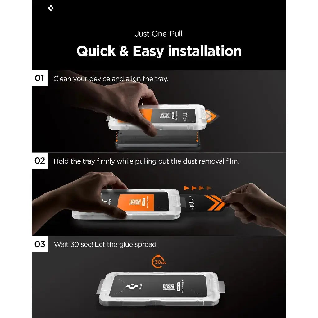 Samsung S26 Ultra Screen Protector Glas.tR EZ Fit Pro HD [1 Pack] Spigen Singapore Singapore