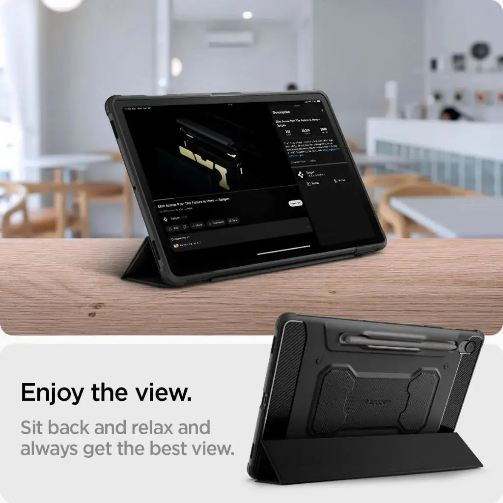 Samsung Tab S10 FE Case (2025) / S9 (2023) Rugged Armor Pro Spigen Singapore Singapore