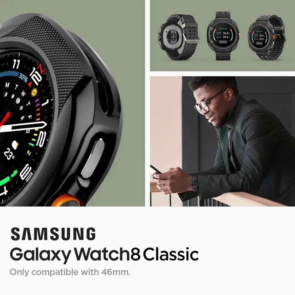 Samsung Watch 8 Classic (46mm) Case Liquid Air Spigen Singapore Singapore