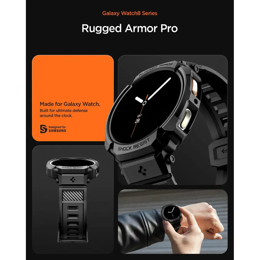 Spigen Samsung Watch 8 (40mm) Case Rugged Armor Pro Spigen Singapore Singapore