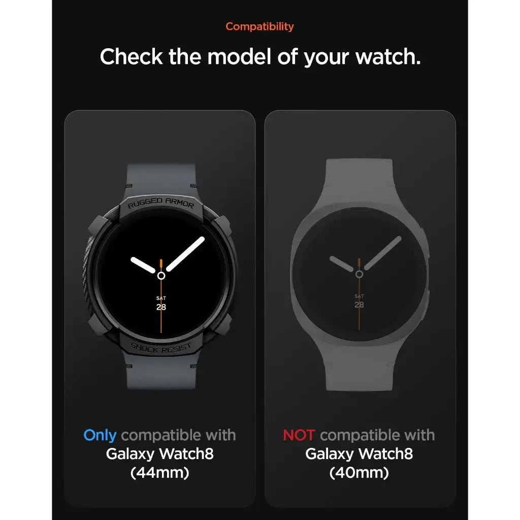 Samsung Watch 8 (44mm) Case Rugged Armor Spigen Singapore Singapore