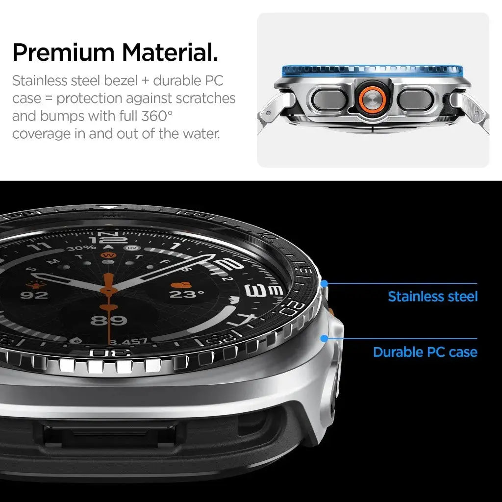 Samsung Watch Ultra 2 Case (47mm) Bezel Tune Pro Spigen Singapore Singapore