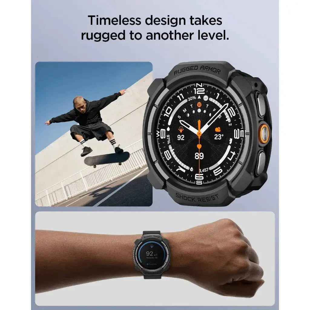 Samsung Watch Ultra 2 Case (47mm) Rugged Armor Spigen Singapore Singapore
