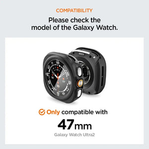 Samsung Watch Ultra 2 Case (47mm) Thin Fit 360 Spigen Singapore Singapore