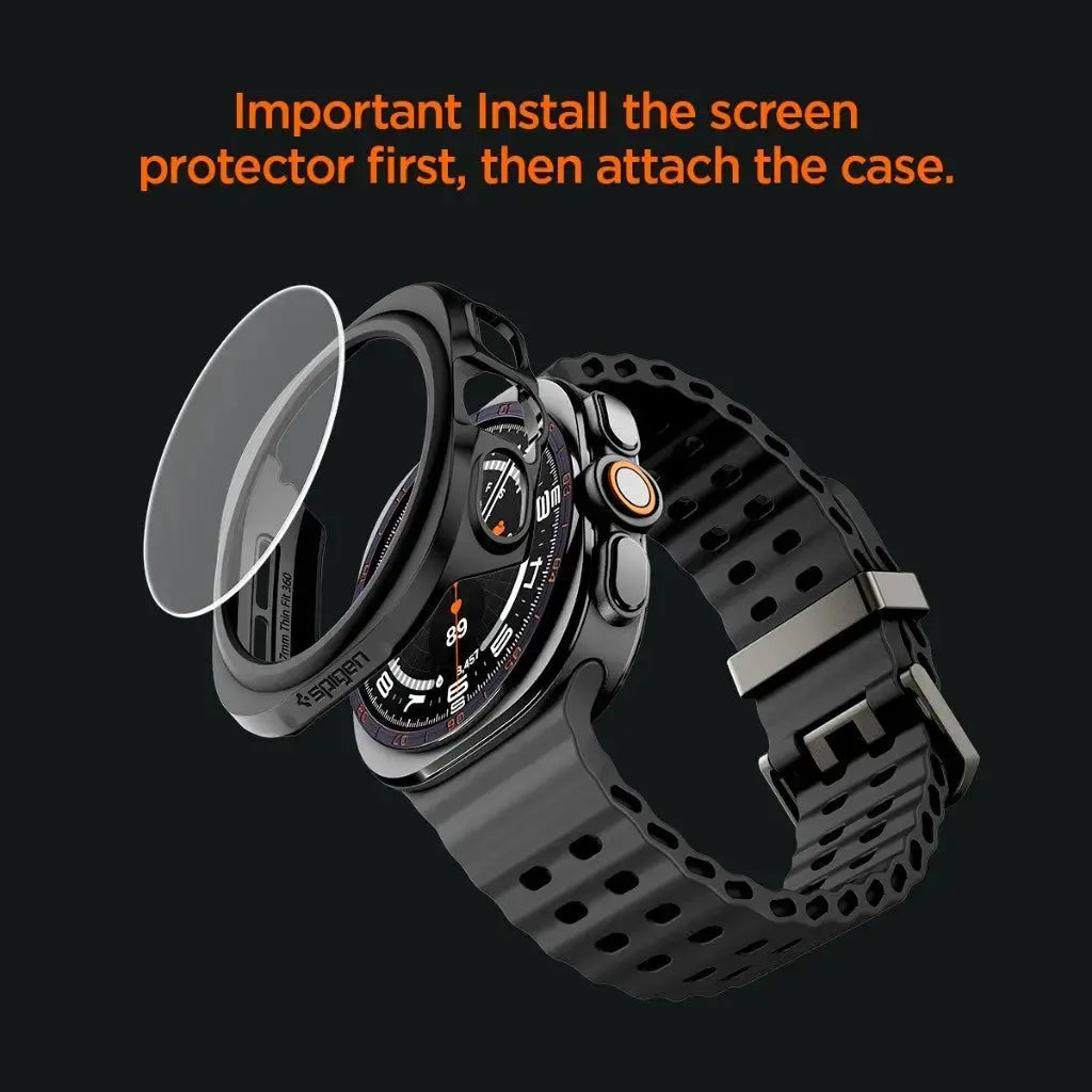 Samsung Watch Ultra 2 Case (47mm) Thin Fit 360 Spigen Singapore Singapore
