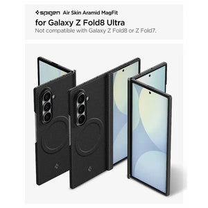 Samsung Z Fold 8 Ultra Case Air Skin Aramid Magfit Spigen Singapore Singapore