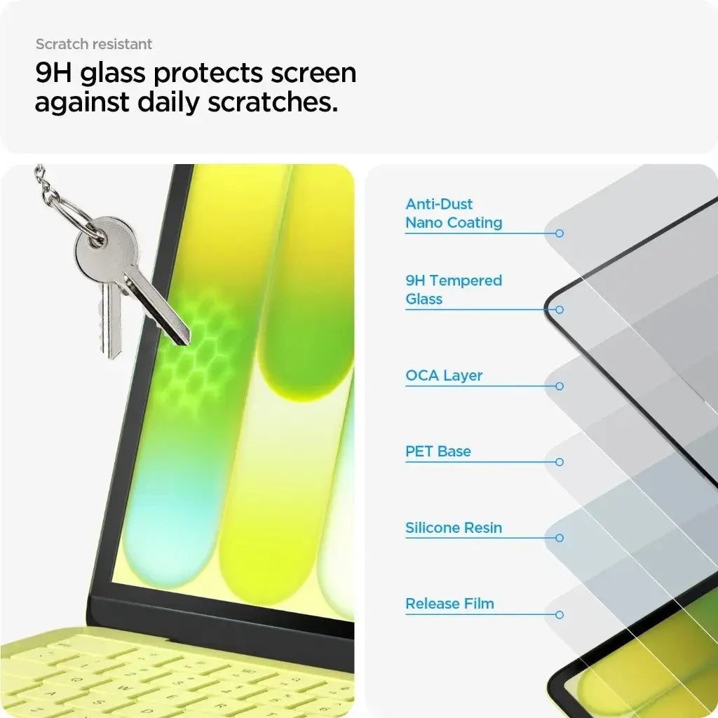 Spigen MacBook Neo 13" A18 Pro (2026) Screen Protector Full Cover Spigen Singapore Singapore