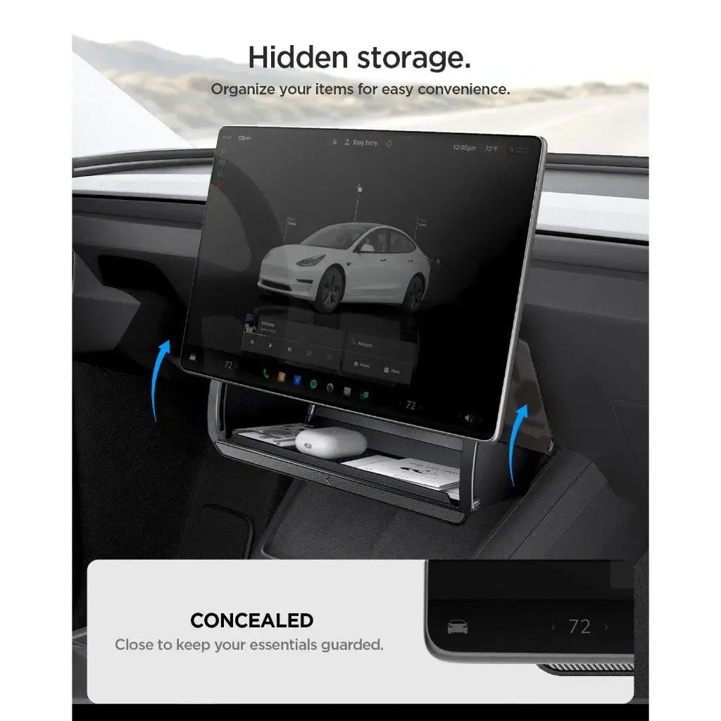 Tesla Model 3 Highland (2026-2024) / Y Juniper / Y L Hidden Under Screen Storage Organizer TO227JH Spigen Singapore Singapore