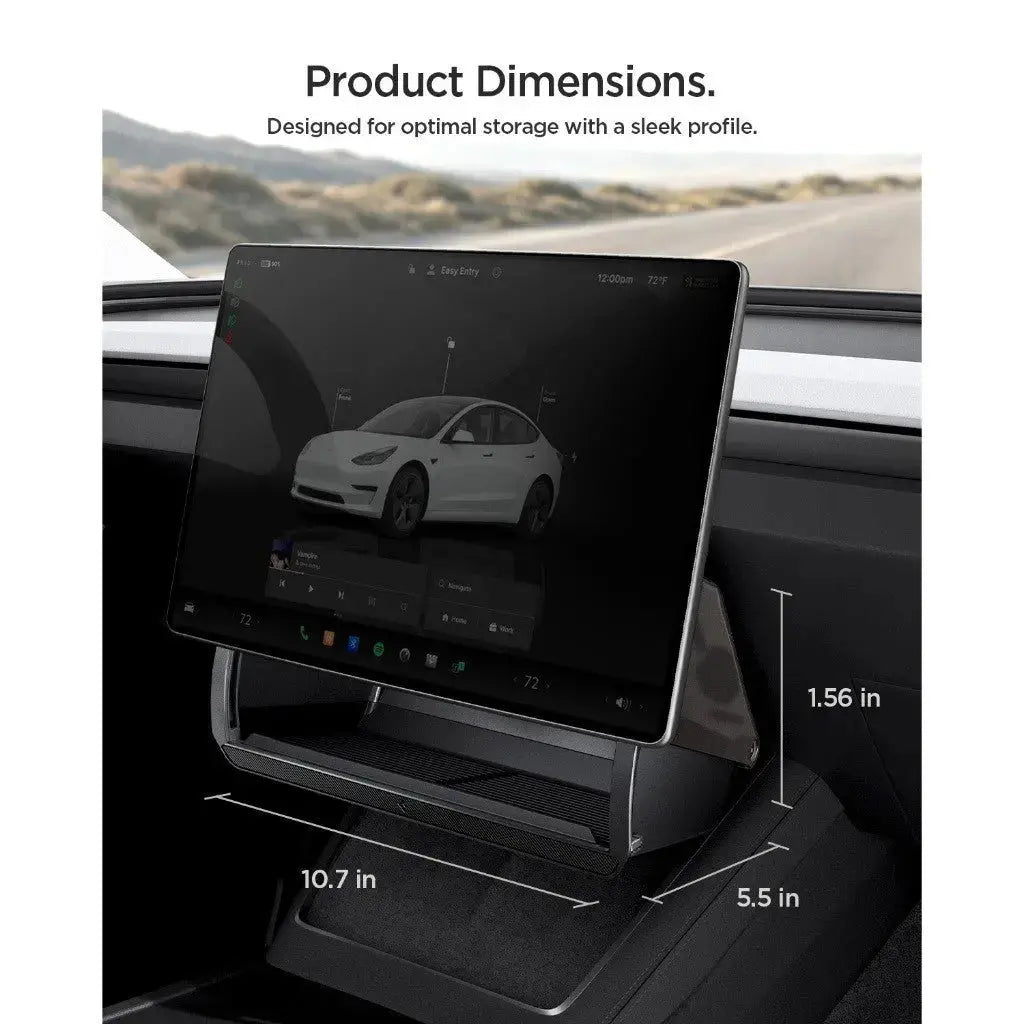 Tesla Model 3 Highland (2026-2024) / Y Juniper / Y L Hidden Under Screen Storage Organizer TO227JH Spigen Singapore Singapore
