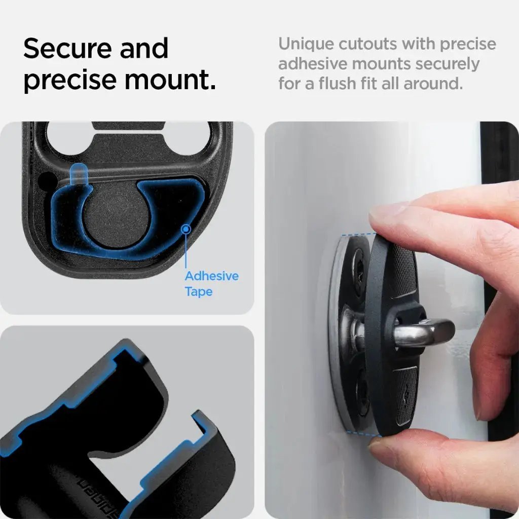 Spigen Tesla Model Y 2025 Refresh (Juniper) & Tesla Model 3 (2017-2025) Door Striker and Hinge Cover Spigen Singapore Singapore