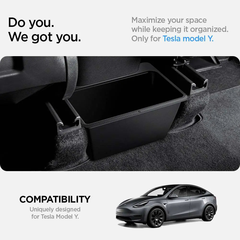 Tesla Model Y Juniper (2020-2026) Rear Center Console Storage Box TO223 Spigen Singapore Singapore