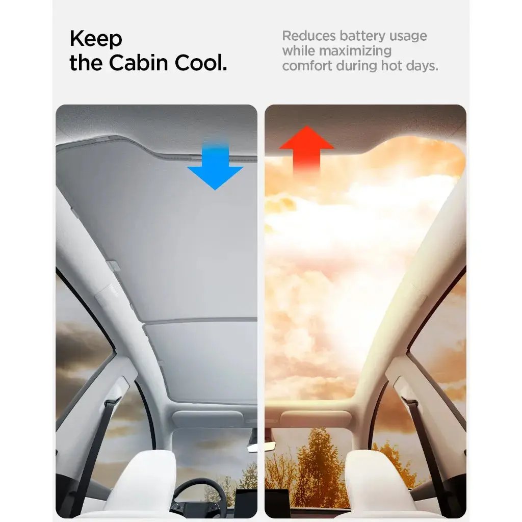 Spigen Tesla Model Y Juniper (2025/2026) Sun Shade CryoShade TO26YJ Spigen Singapore Singapore
