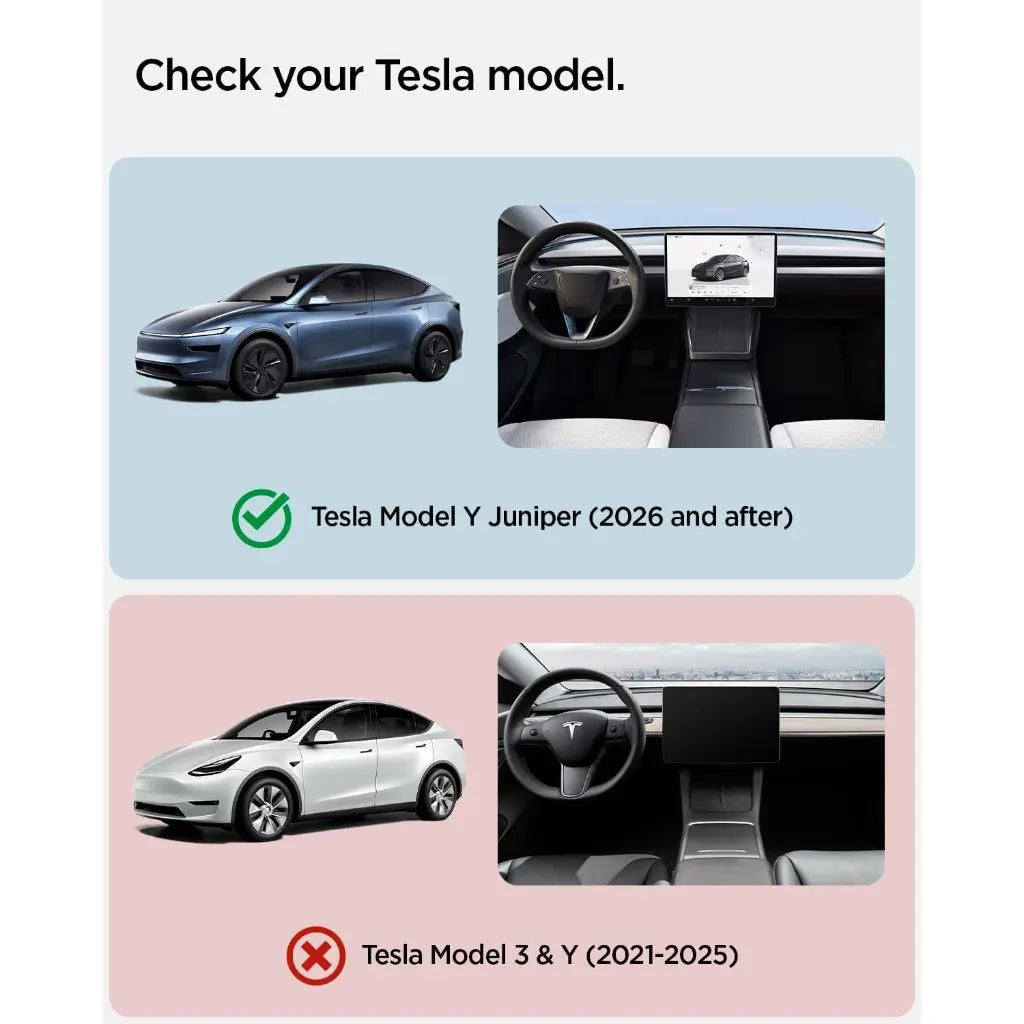 Tesla Model Y Juniper (2026 / 2025) Wireless Charging Pad Cover TO261JH Spigen Singapore Singapore