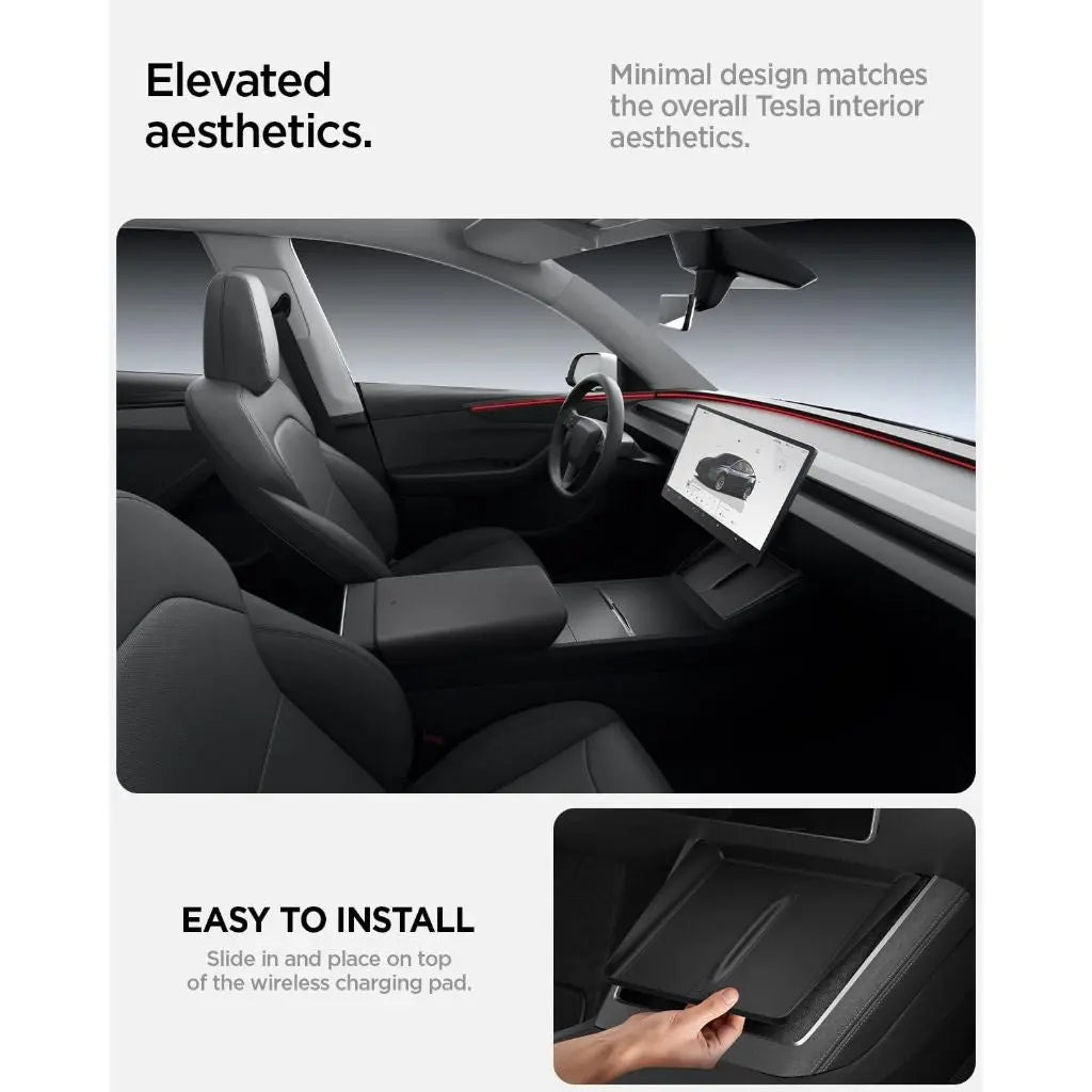 Tesla Model Y Juniper (2026 / 2025) Wireless Charging Pad Cover TO261JH Spigen Singapore Singapore