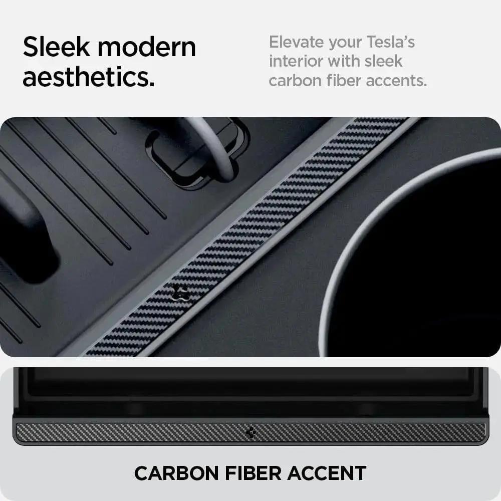 Spigen Tesla Model Y Juniper (2026/2025) & Model 3 Highland (2025/2024) Center Console Organizer Spigen Singapore Singapore
