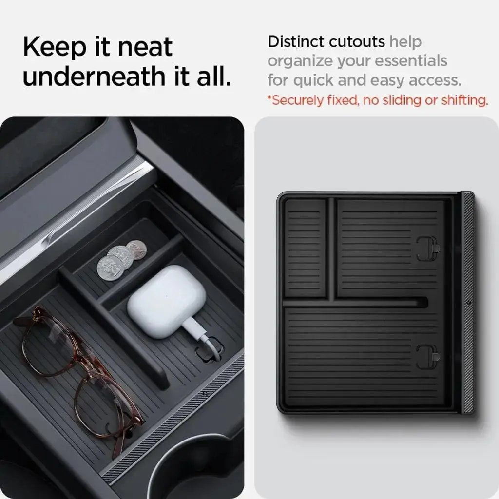 Spigen Tesla Model Y Juniper (2026/2025) & Model 3 Highland (2025/2024) Center Console Organizer Spigen Singapore Singapore