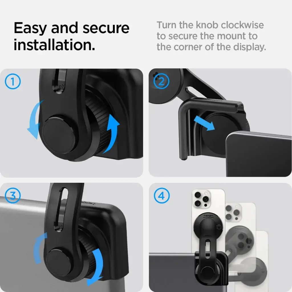 Spigen Tesla Model Y Juniper (2026/2025) & Model 3/Y/S/X TapLock Qi2 Magnetic Phone Mount Spigen Singapore Singapore