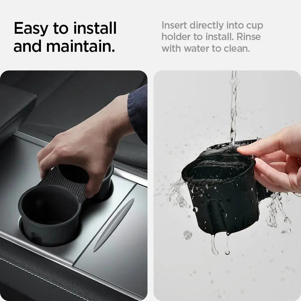 Spigen Tesla Model Y (2021-2024) & Model 3 (2021-2023) Cup Holder Spigen Singapore Singapore