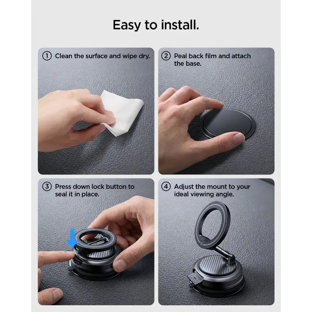 VacuumLock Magnetic Car Mount STK100 Spigen Singapore Singapore