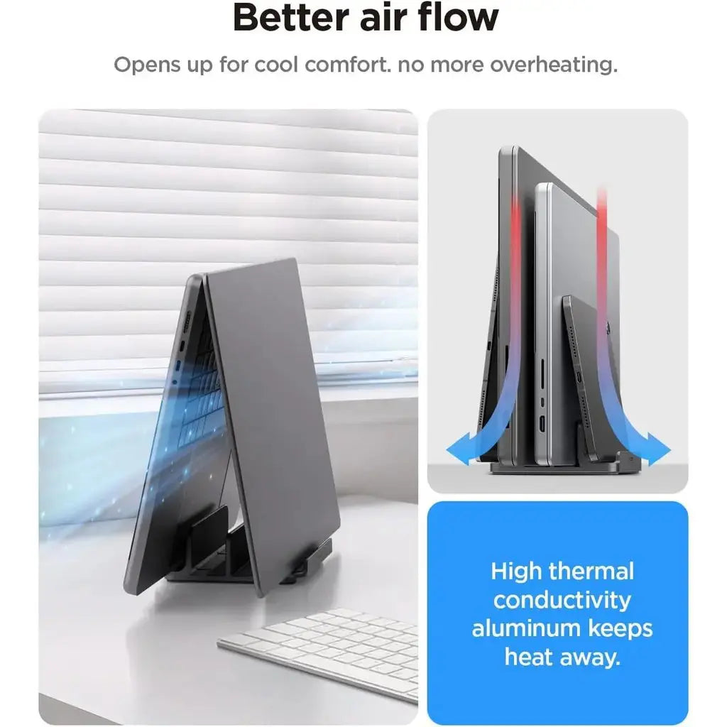 Spigen Vertical Laptop Stand LD208S4 Spigen Singapore Singapore