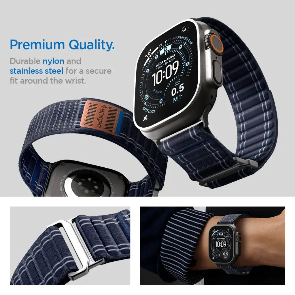 WBF0 Watch Strap compatible with Apple Watch (49mm / 46mm / 45mm / 44mm / 42mm) Spigen Singapore Singapore