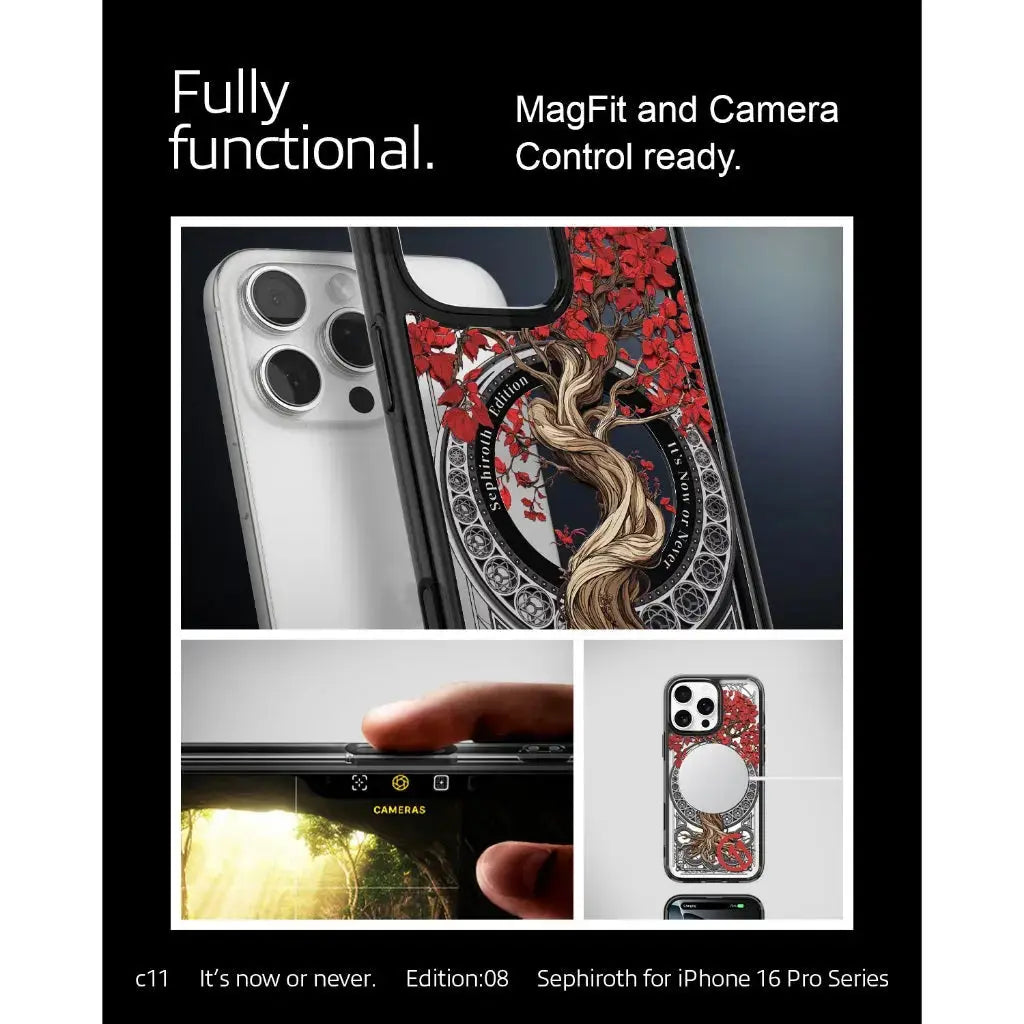 Spigen iPhone 16 Pro Case c11 Sephiroth (MagFit + Camera Control) Spigen Singapore Singapore