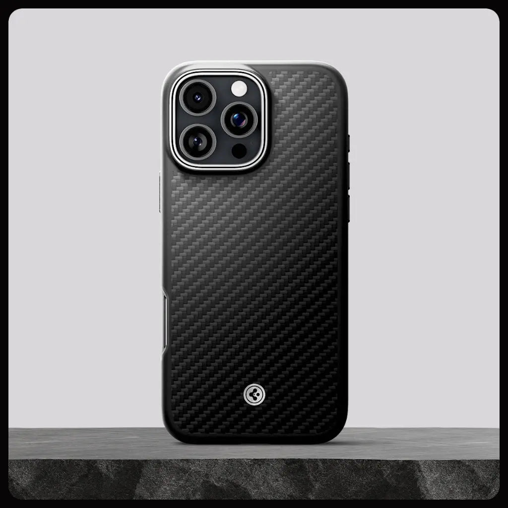 Spigen iPhone 16 Pro Max Case Enzo Aramid MagFit Tech House