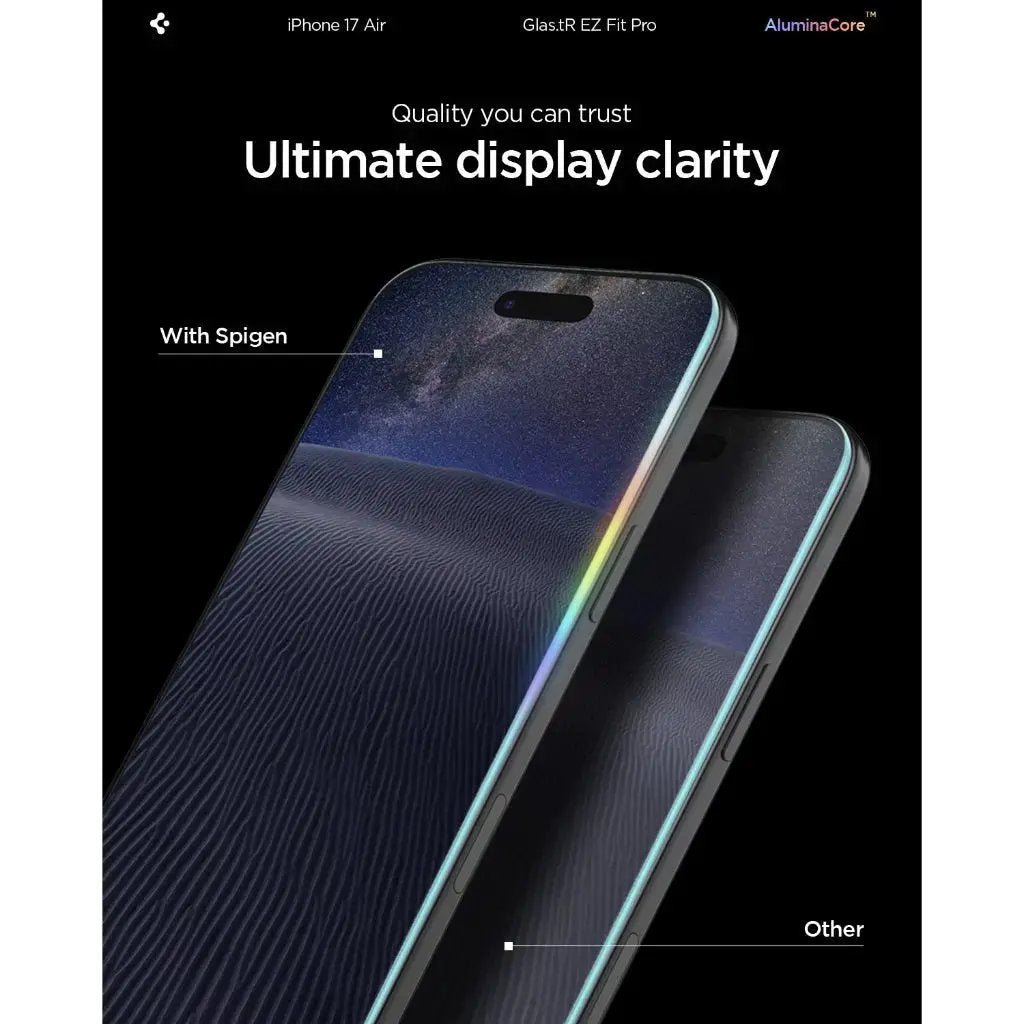 [1 Pack] iPhone Air Privacy Screen Protector Glas.tR EZ Fit Pro HD Spigen Singapore Singapore