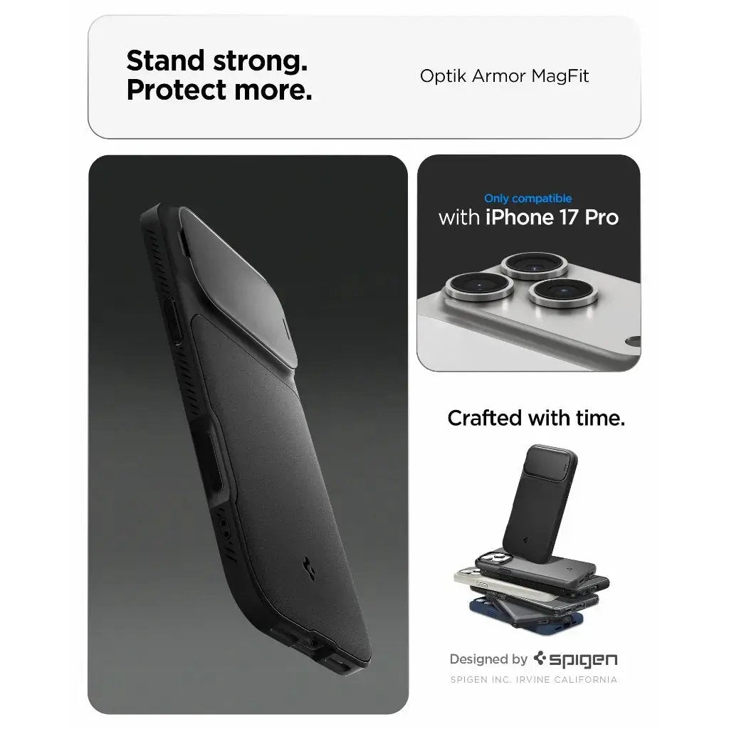 iPhone 17 Pro Case Optik Armor MagFit Spigen Singapore Singapore