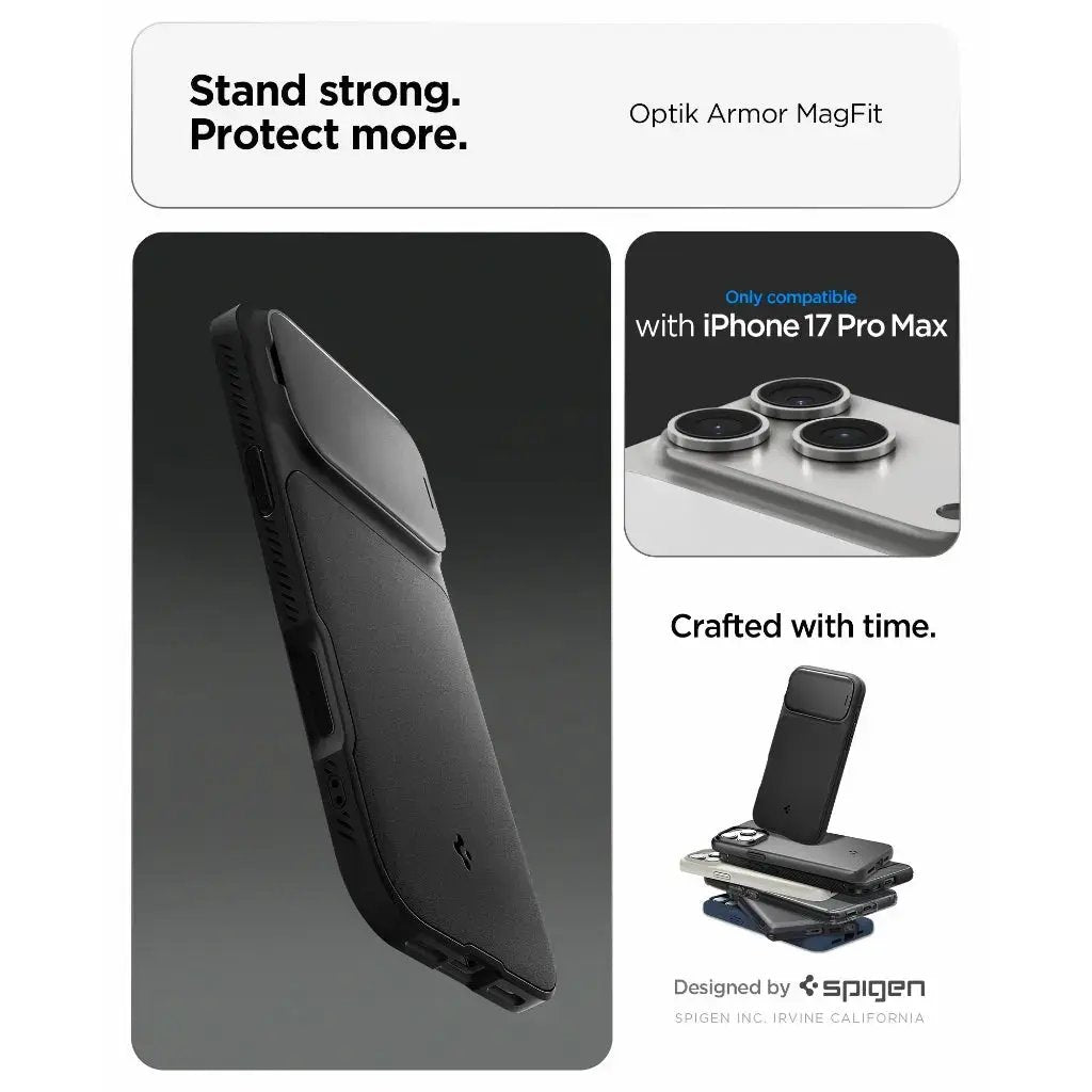 iPhone 17 Pro Max Case Optik Armor MagFit Spigen Singapore Singapore