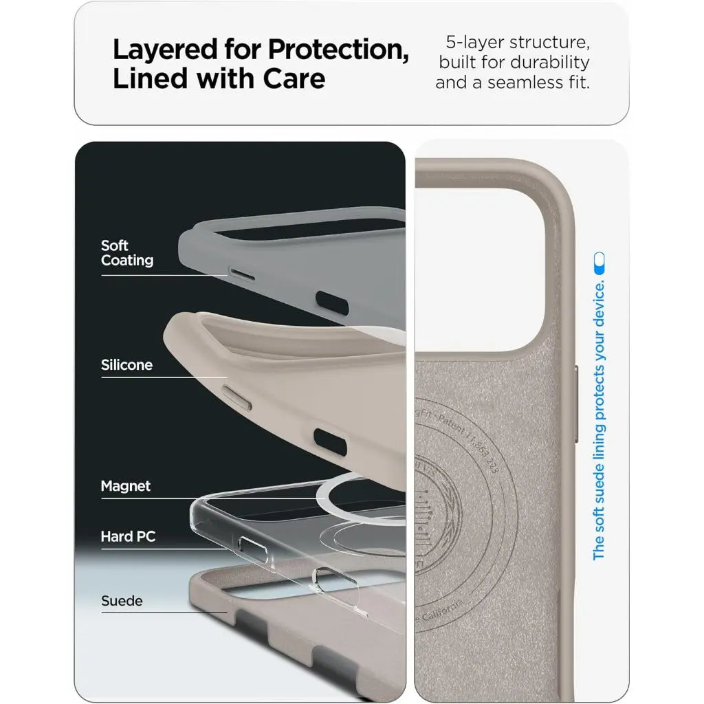 iPhone 17 Pro Max Case 6.9" Silicone Fit MagFit Spigen Singapore Singapore