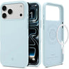 Spigen iPhone 17 Pro Max Case Silicone Fit MagFit - Mute Blue