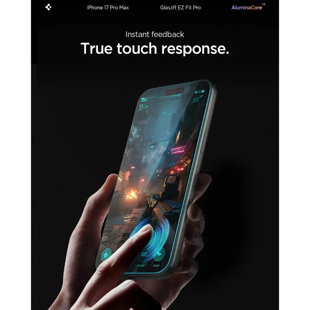 [1 Pack] iPhone 17 Pro Max Privacy Screen Protector Glas.tR EZ Fit Pro HD Spigen Singapore Singapore