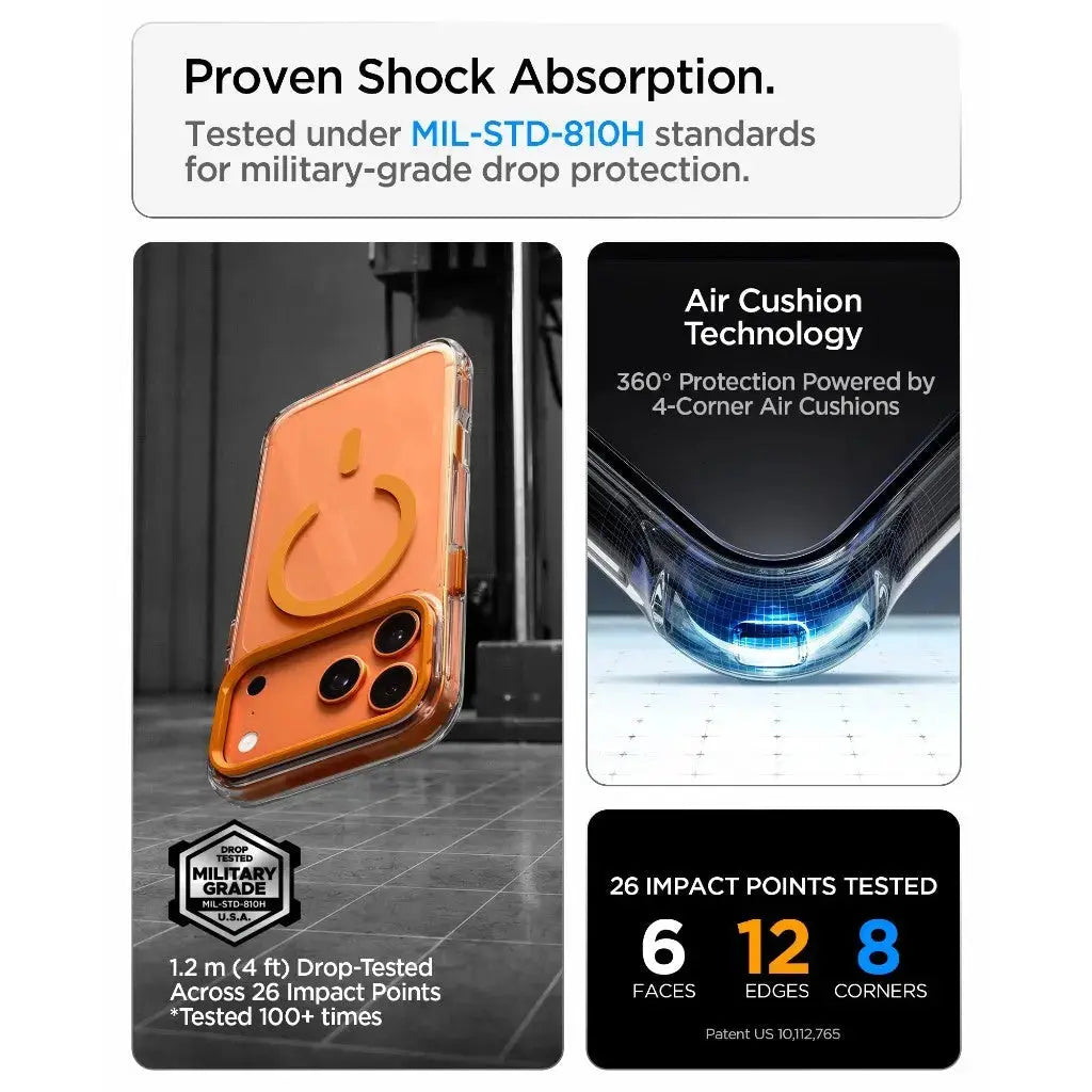 iPhone 18 Pro / 17 Pro Case 6.3" Ultra Hybrid Optik S MagFit Spigen Singapore Singapore