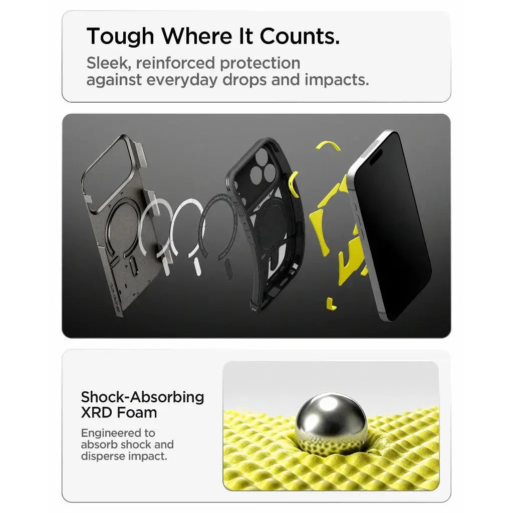 iPhone 18 Pro Case / iPhone 17 Pro Case 6.3" Tough Armor T Magfit Spigen Singapore Singapore