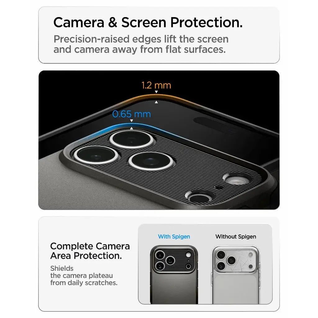 iPhone 18 Pro Case / iPhone 17 Pro Case 6.3" Tough Armor T Magfit Spigen Singapore Singapore