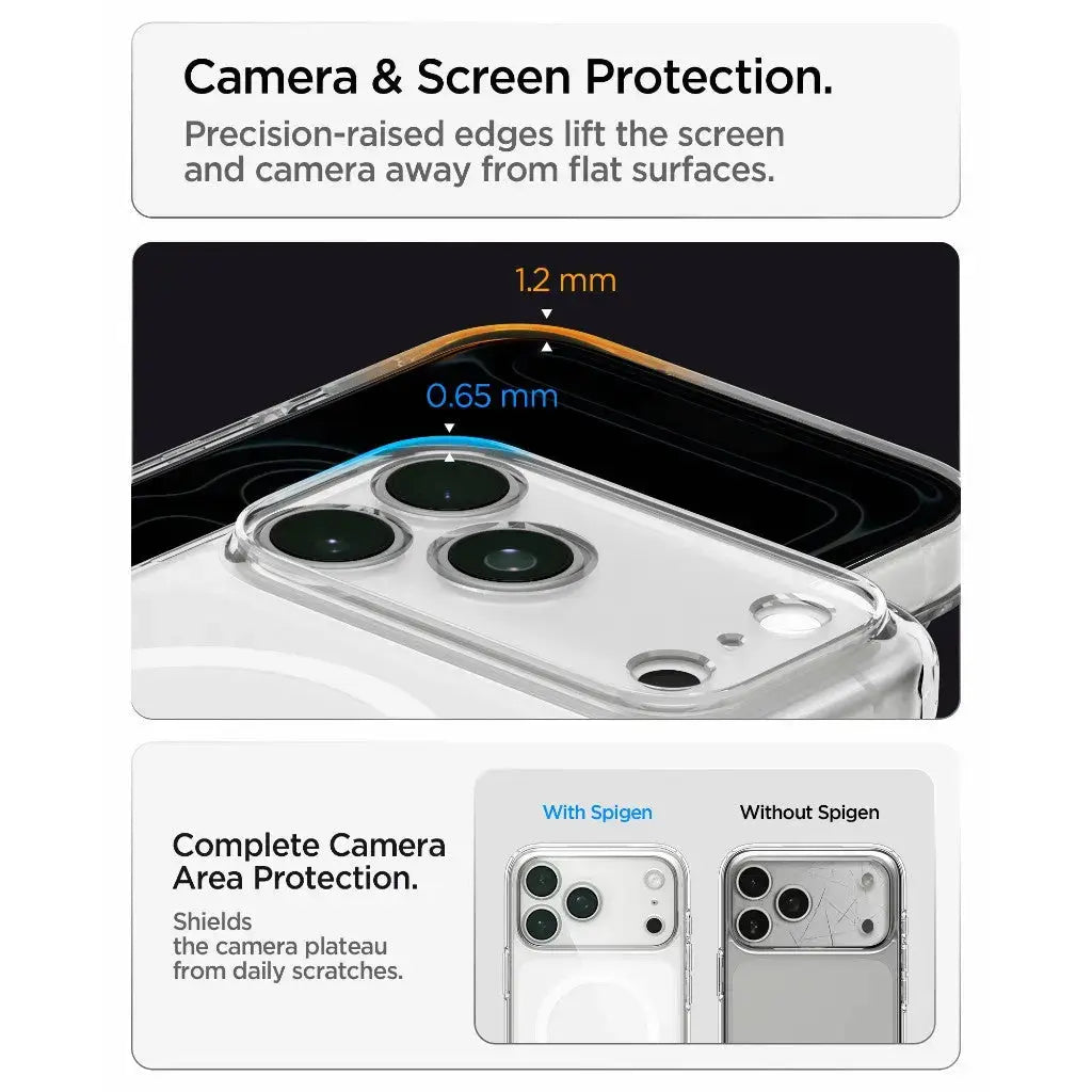 iPhone 18 Pro Case / iPhone 17 Pro Case 6.3" Ultra Hybrid MagFit Frost Spigen Singapore Singapore