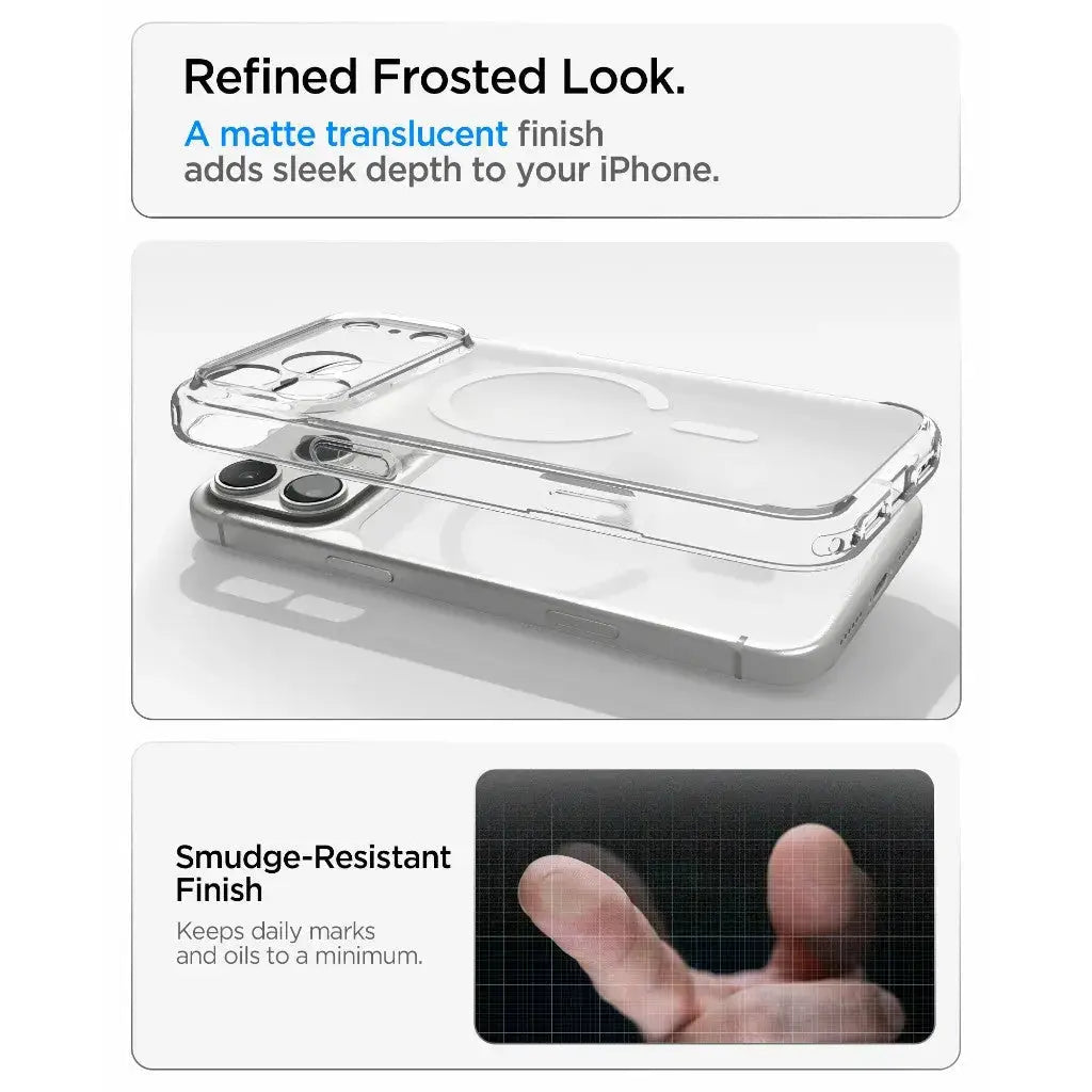 iPhone 18 Pro Case / iPhone 17 Pro Case 6.3" Ultra Hybrid MagFit Frost Spigen Singapore Singapore