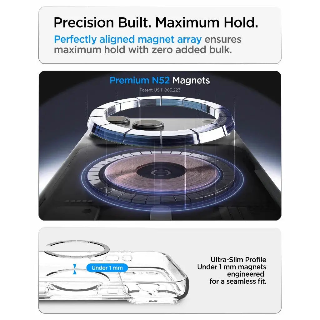 iPhone 18 Pro Case / iPhone 17 Pro Case 6.3" Ultra Hybrid MagFit Frost Spigen Singapore Singapore