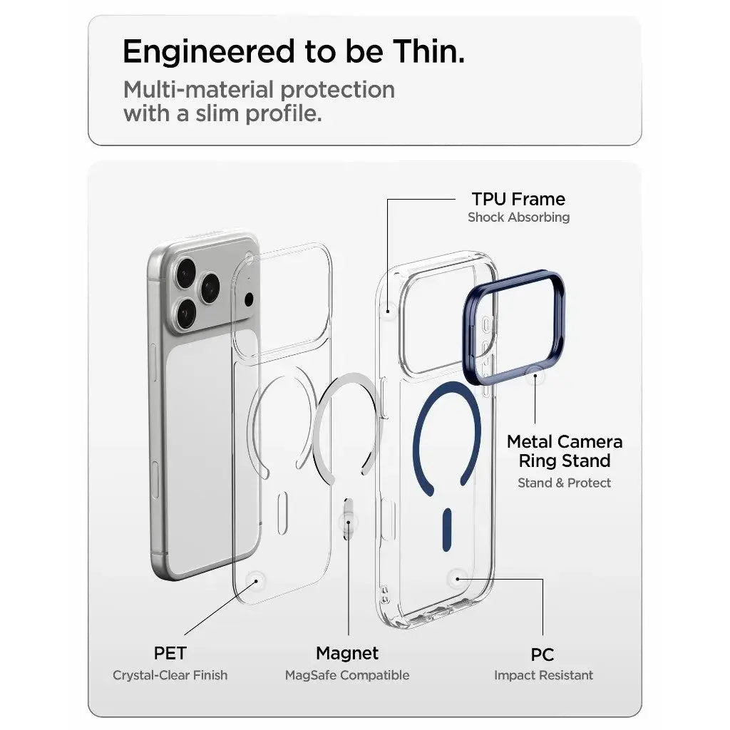 iPhone 18 Pro Max / 17 Pro Max Case 6.9" Ultra Hybrid Optik S MagFit Spigen Singapore Singapore