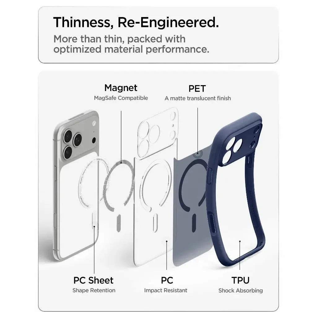 iPhone 18 Pro Max / 17 Pro Max Case 6.9" Ultra Hybrid MagFit Frost Spigen Singapore Singapore