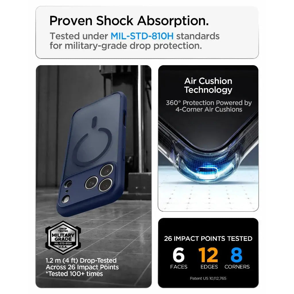 iPhone 18 Pro Max / 17 Pro Max Case 6.9" Ultra Hybrid MagFit Frost Spigen Singapore Singapore