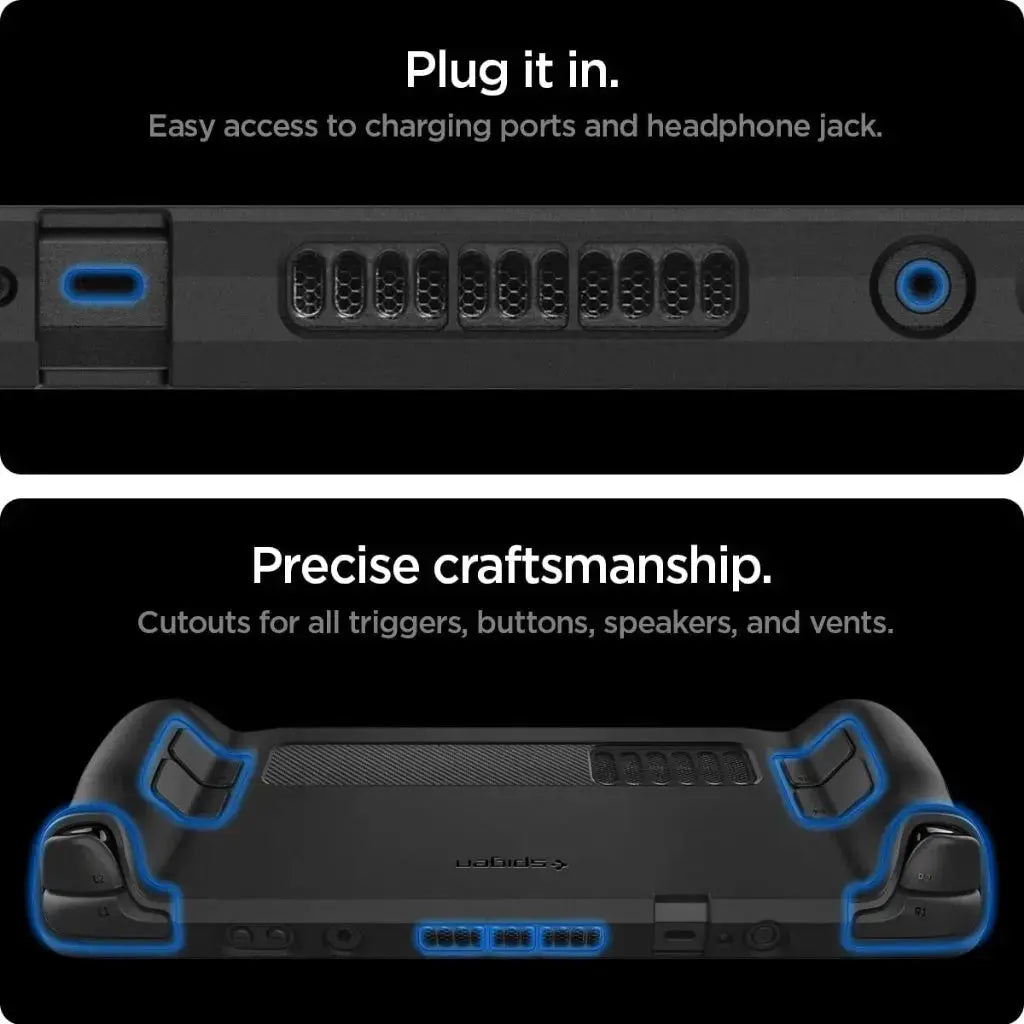 Spigen Steam Deck OLED Steam Deck Case Rugged Armor Spigen