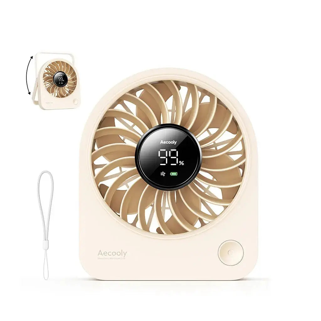 Aecooly Mini Portable Desk Fan Chic 02 Tech House Singapore