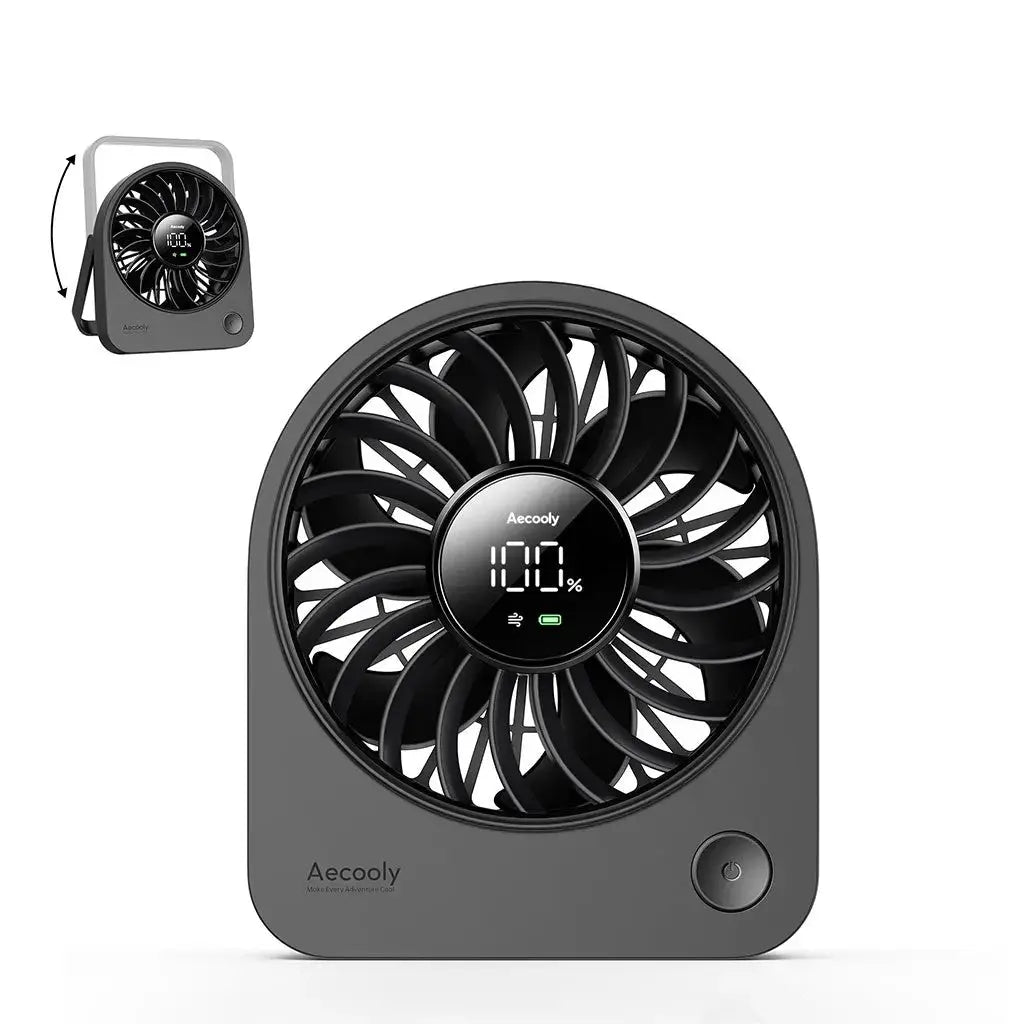 Aecooly Mini Portable Desk Fan Chic 02 Tech House Singapore