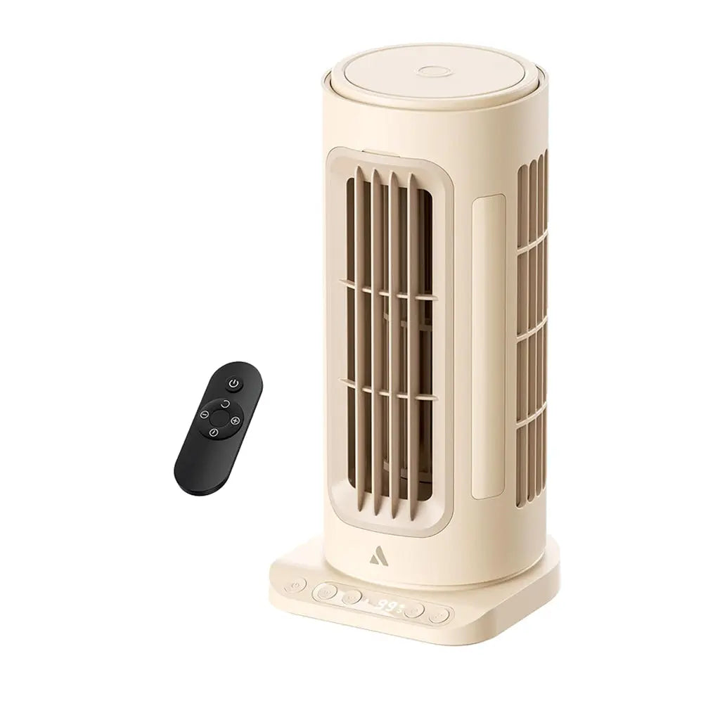 Aecooly Powerful Tower Fan Tower 02 Portable Desk Fan Table Fan Portable Fan Rechargeable Tech House Singapore