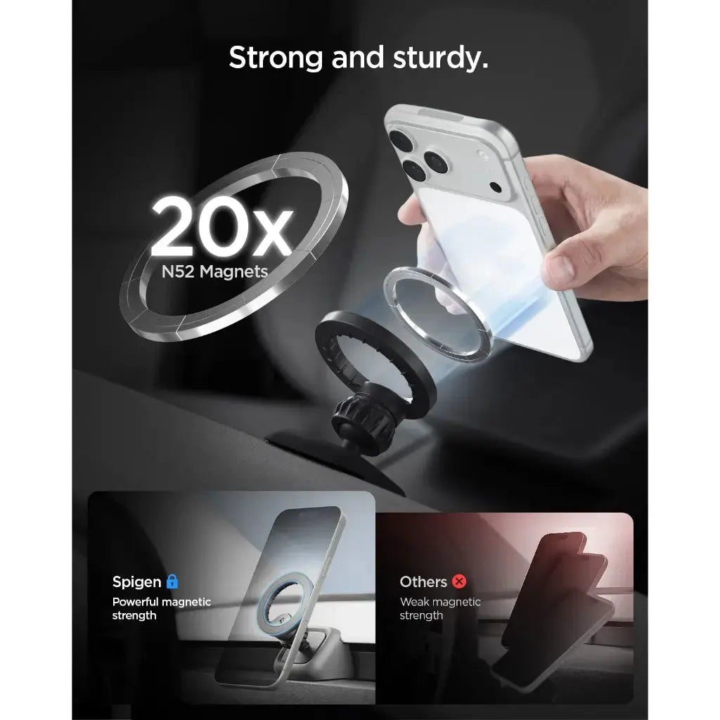 Spigen Tesla Model Y Juniper / Model 3 Highland Air Vent Magnetic Car Mount Spigen Singapore Singapore